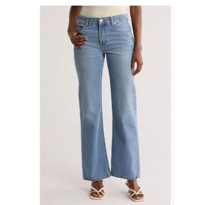 Etica Womens Amis Relaxed Boot Atwater Jeans Light Wash‎ Denim Size 28 NWT